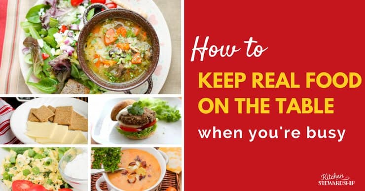 Great ideas if you're standing in front of the fridge at 5pm! Quick meals, easy meals, oops-I-forgot-to-plan-a-meal backups, & travelable food.