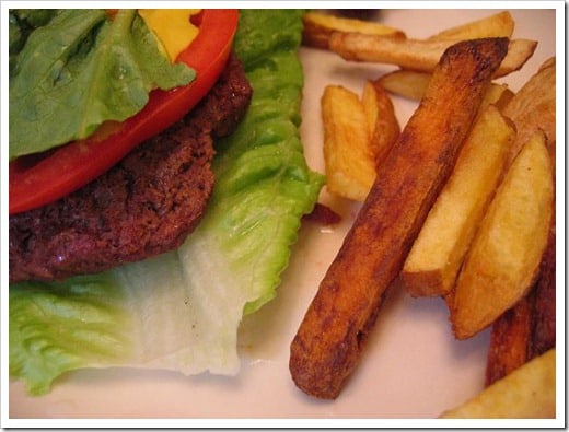 hamburgers without buns