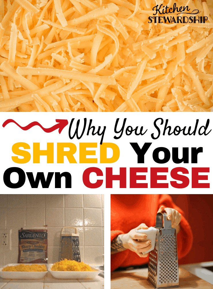 shred cheese, shredding cheese