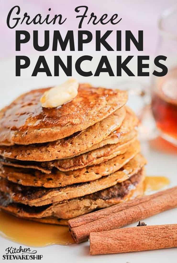 Grain Free Pumpkin Pancakes