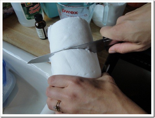 homemade natural baby wipes