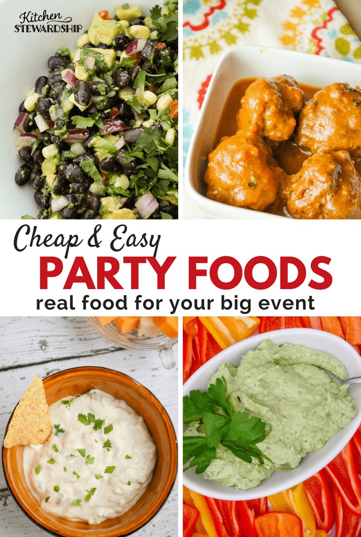Cheap Easy Party Foods, food for parties