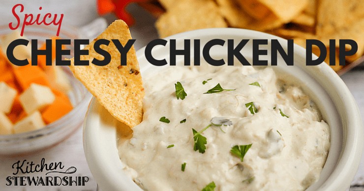 Spicy Cheesy Chicken Dip From Scratch Facebook 1