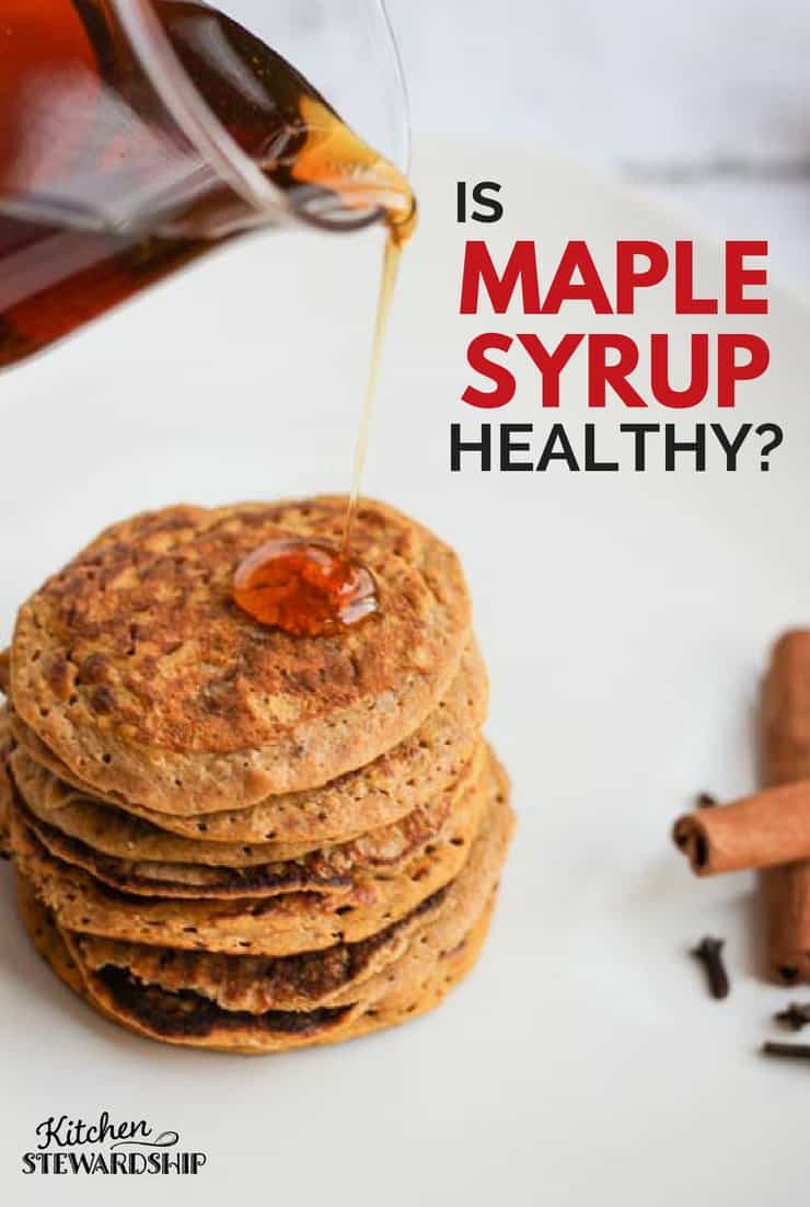 Is maple syrup healthy? 
