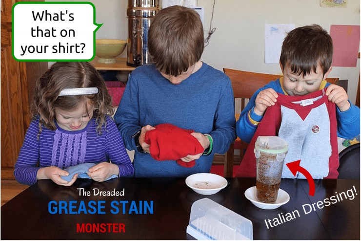 How to Get Grease Stains Out - can it be done naturally?