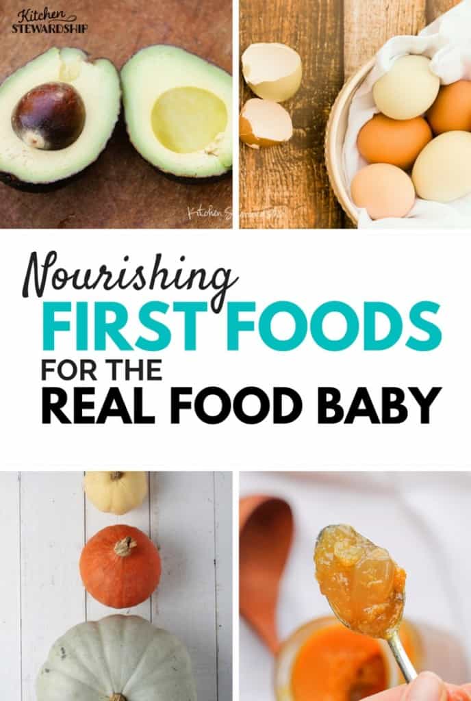 These first foods ideas for baby might go against mainstream advice, but are perfectly normal in a real food house!