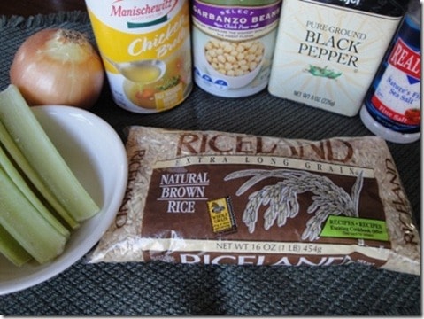 homemade version of chicken rice-a-roni