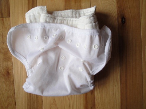 econobum cloth diaper with prefold insert