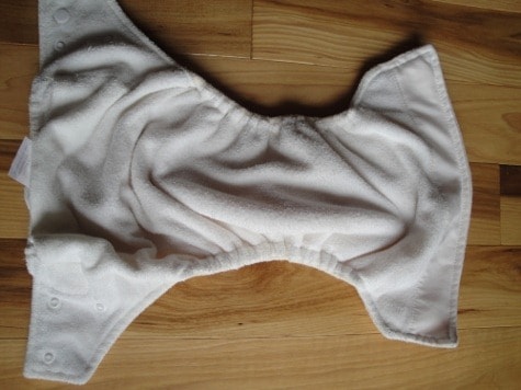 kawaii green baby pocket cloth diaper