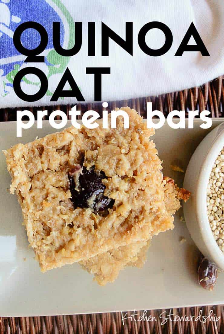 Quinoa Oat Protein Bars