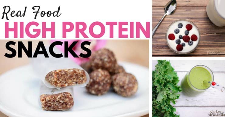 Real Food high protein snacks