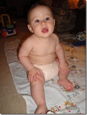 kawaii green baby pocket diaper