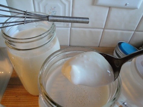 add started to your raw milk yogurt