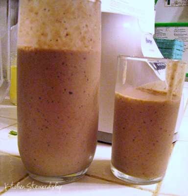 raw milk yogurt smoothies