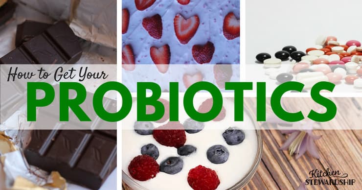 How to easily get your probiotics - tips and food that we already love! Anyone can do this!