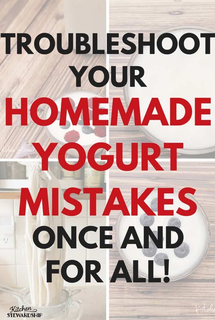homemade yogurt troubleshooting