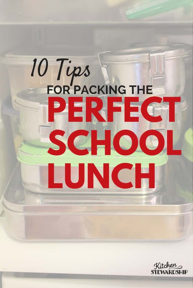 10 TIPS to pack brilliant school lunches
