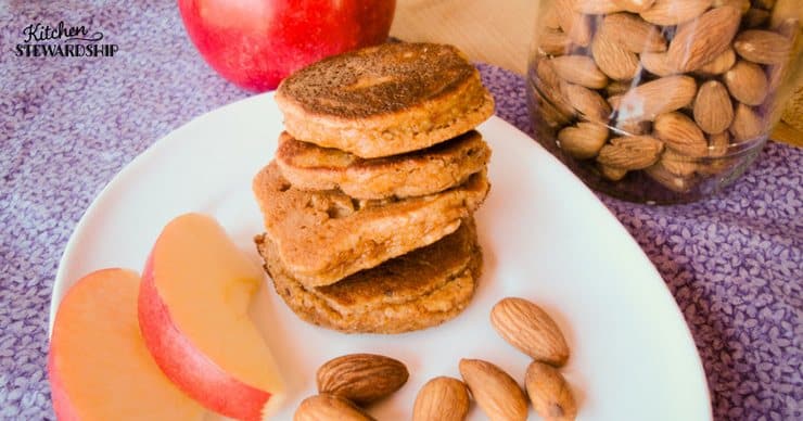 Almond Apple Pancakes