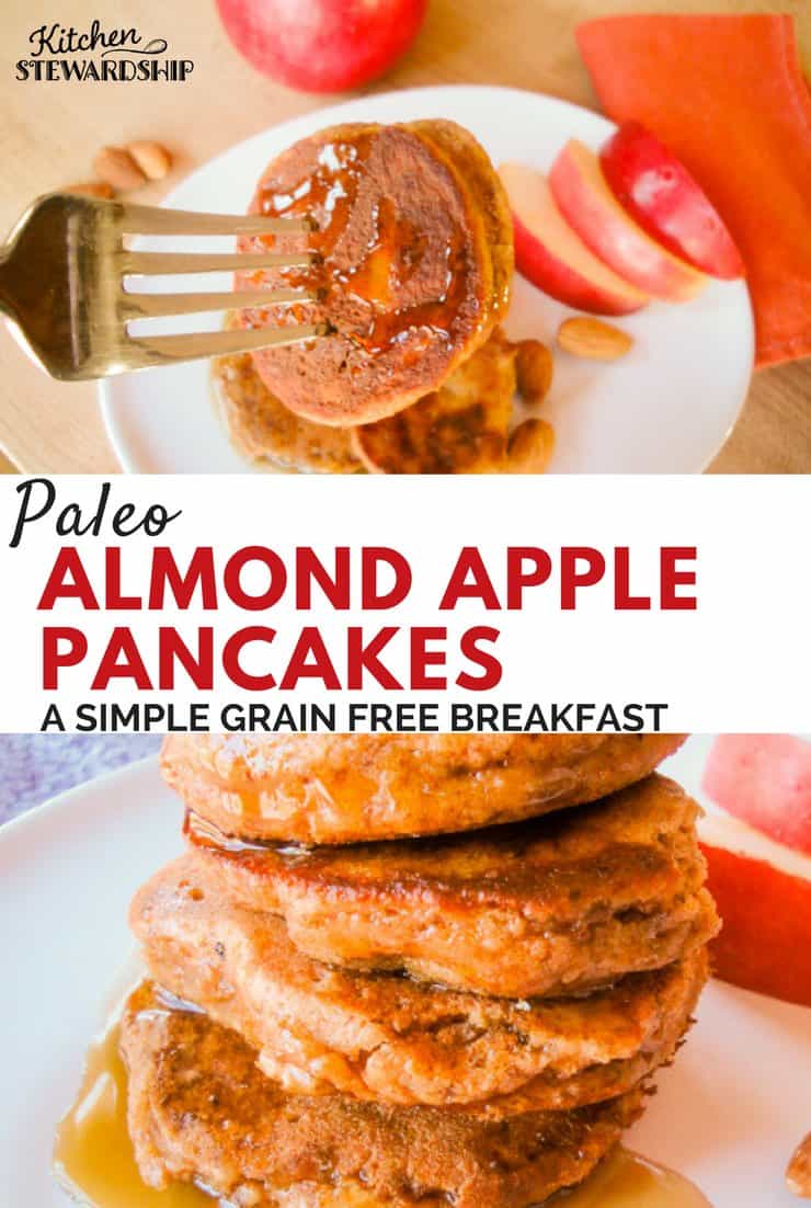Almond Apple Pancakes