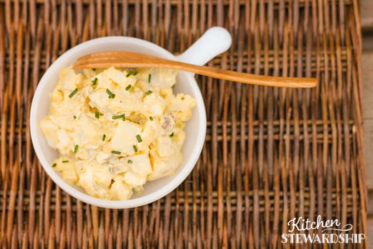 Easy Homemade Potato Salad Without a Recipe