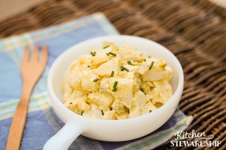 This homemade potato salad will quickly teach you the simplest way to make it. It's a great recipe to take to picnics and potlucks.