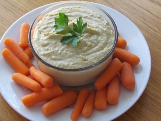 Simple Blender Hummus Recipe and Other Real Food Snacks