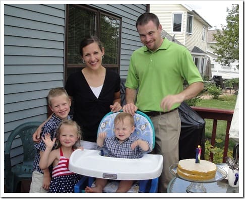 grain free cake for John's first birthday 2