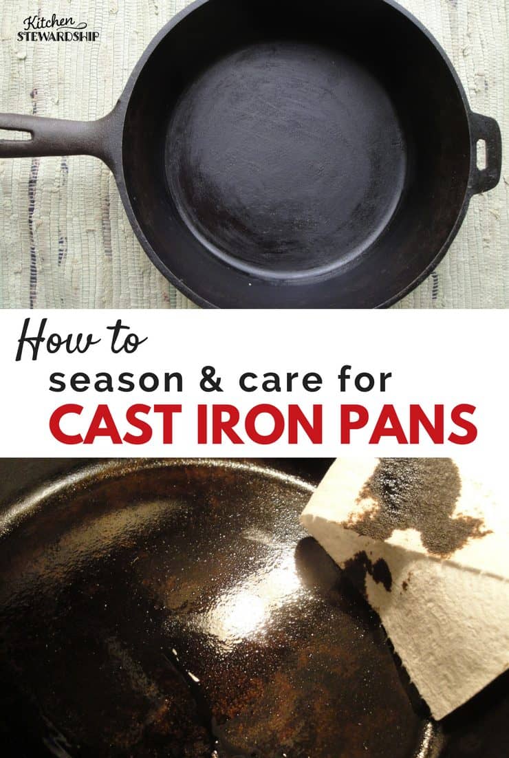 How to season and care for cast iron