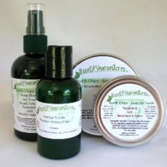Tooth Chip Soap For Teeth Product Line Rose of Sharon Acres LLC