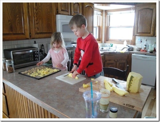 cutting pineapple to dehydrate (2) (500x375)