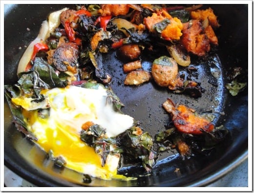 xtrema ceramic fry pan cooking with