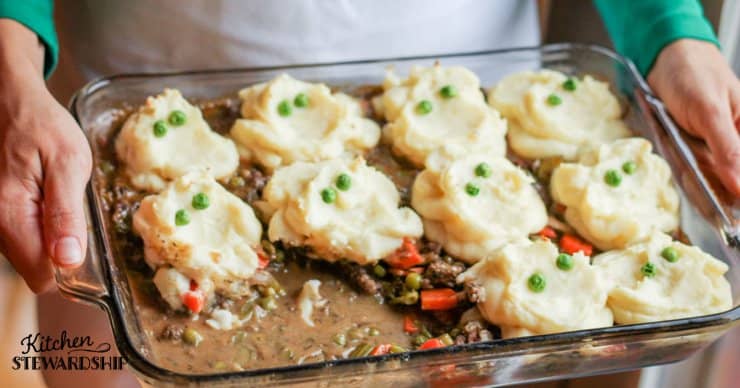 Spooky Halloween Shepherd's Pie: