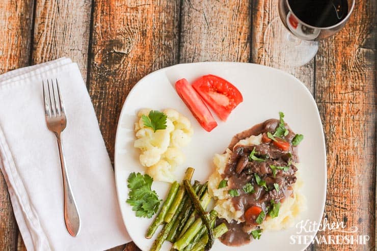 Looking for a classic, delicious meal? Beef Burgundy with Grassfed Beef.