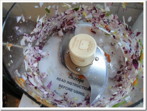 making fermented kimchi