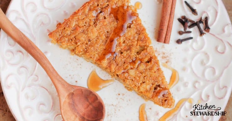 pumpkin baked oatmeal