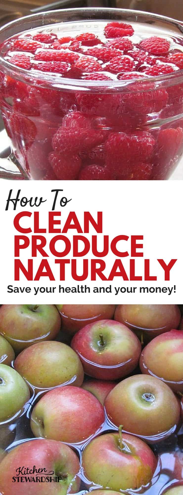How To Clean Produce Naturally