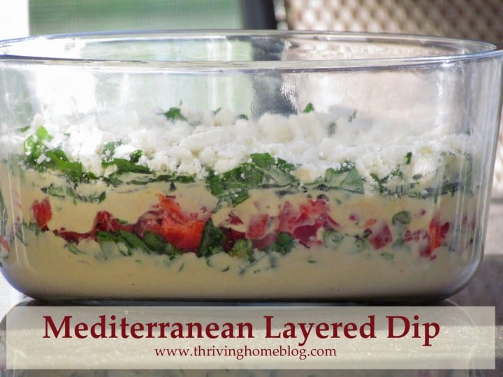 Mediterranean Layered Dip