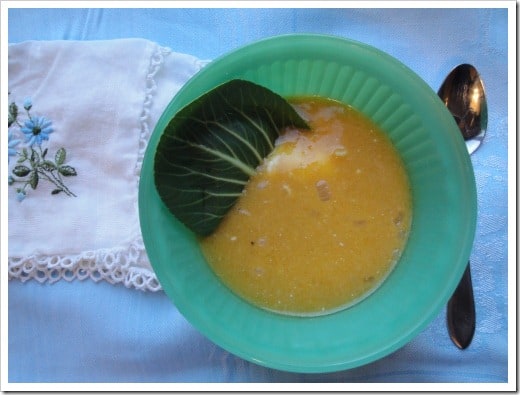 roasted garlic and butternut squash soup