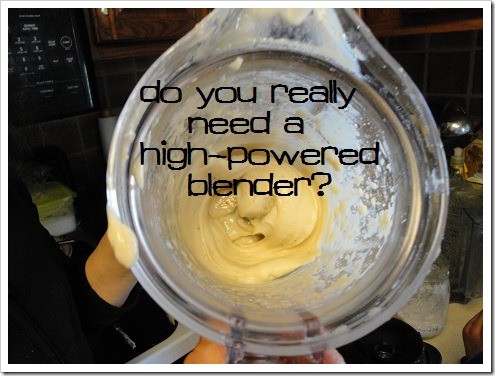 Do You Really Need a High-Powered Blender at All?