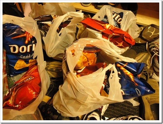 how to boil a husband camping trip junk food