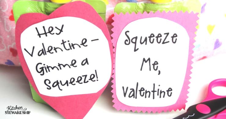 Healthy Valentine's Day card gifts