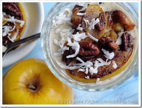 Apple Banana Pecan Dessert