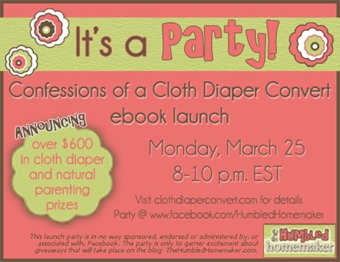 Confessions of a Cloth Diaper Convert Party