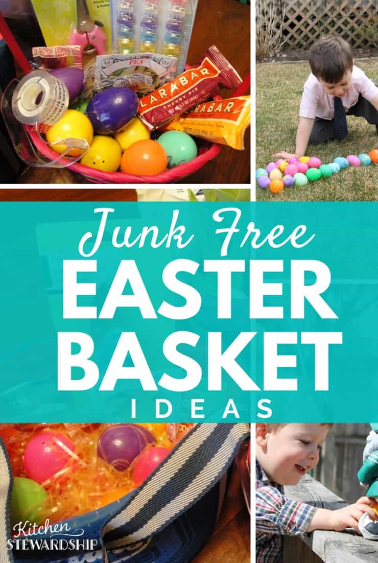 Junk Free Easter Basket Ideas