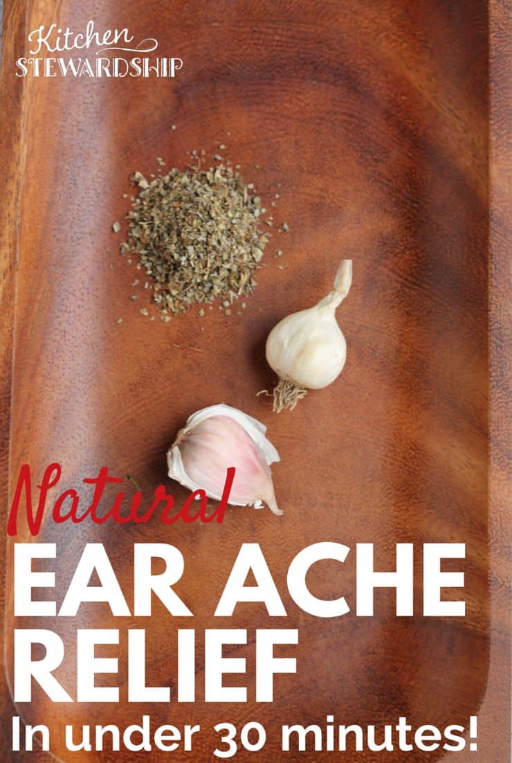 Natural Ear Ache Relief