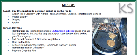 Kitchen Stewardship Family Camping Handbook