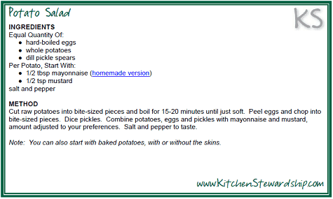 Kitchen Stewardship Family Camping Handbook