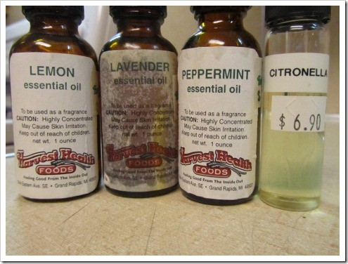3 essential oils used