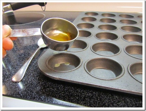 6 pouring homemade lotion into molds