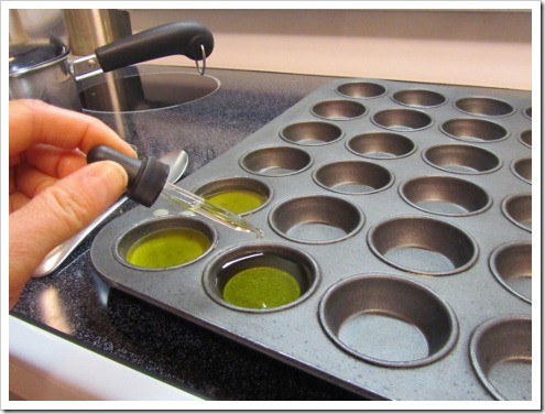 7 dropping essential oils into homemade lotion